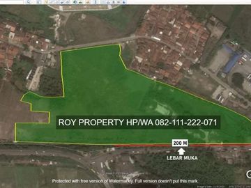 Dijual Tanah di Cilegon Bojonegara Serdang Banten 7 Ha MURAH