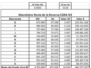 Sitio en venta en Curacaví