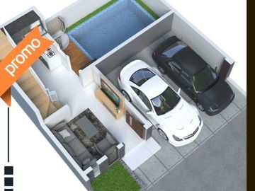 Rumah Villa 4 Lantai, Tahap 4, lokasi strategis dekat pusat kota batu