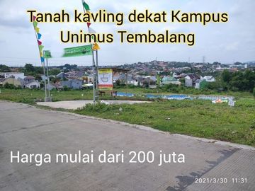 Kavling tanah kedungmundu Tembalang dekat Unimus dan "ADA Pedurungan