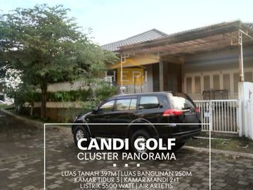 Di jual rumah mewah cluster candi golf