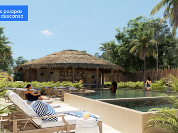 Terrenos con club de Playa en Timul, Yucatán