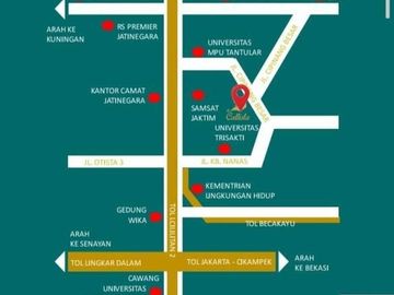 New cluster mewah dan bebas banjir di cipinang jakarta timur