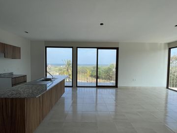ISLA DEL AMOR, Departamento en VENTA con acceso al río, ALBERCA, 2 recámaras (Bb)