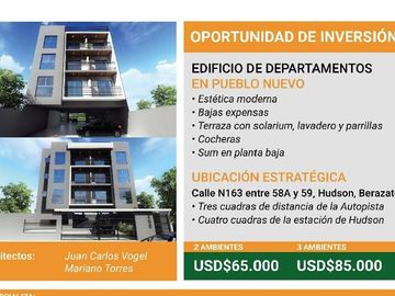 Departamento en venta en Pueblo Nuevo