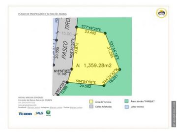 Se Vende Hermoso Terreno en Zona Alta La Rioca