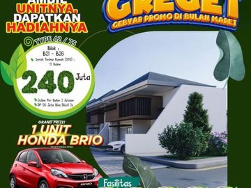 Perumahan minimalis murah strategis hanya 200juta