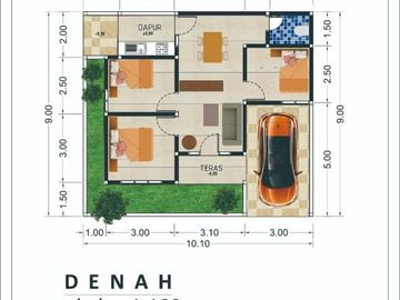 Rumah Nyaman Yogyakarta, Ready KPR 15 menit ke Kampus ALMA ATA