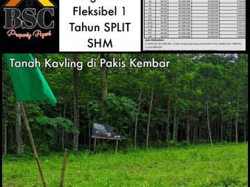 Tanah kavling area pakis kembar
