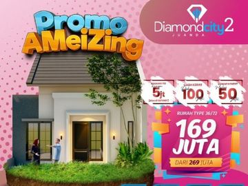 PALING MURAH, WA 0812–3300–2871,Rumah Minimalis Juanda Sidoarjo, Diamond City Juanda 2