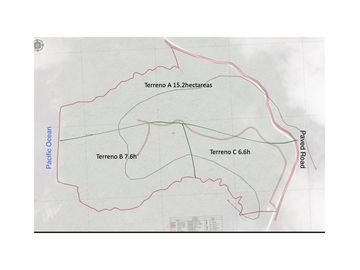 Se Vende Terreno para Desarrollar en Zona Rural y Frente al Mar en Caimito