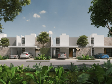 Casa Arbelia residencial en venta, Conkal, Yucatán.