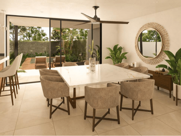 Casa Arbelia residencial en venta, Conkal, Yucatán.
