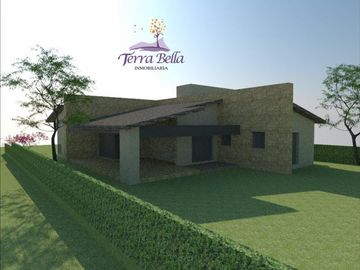CHALET EN CONSTRUCCIÓN EN BARRIO CERRADO EL DORADO II. FRENTE AL RIO SAN ANTONIO Y A 10 MINUTOS DEL CENTRO DE VILLA CARLOS PAZ