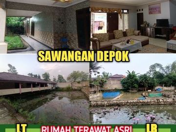 Rumah Luas Plus Tambak Ikan Dijual Murah Di Sawangan Depok