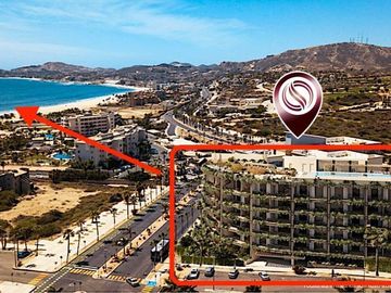 Departamento cerca de la playa, vistas al mar, alberca, en venta.
