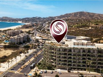 Departamento cerca de la playa, vistas al mar, alberca, en venta.