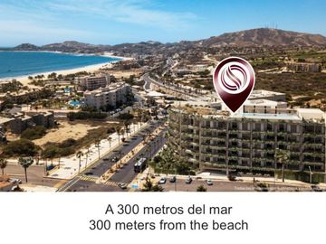 Departamento cerca de la playa, vistas al mar, alberca, en venta.