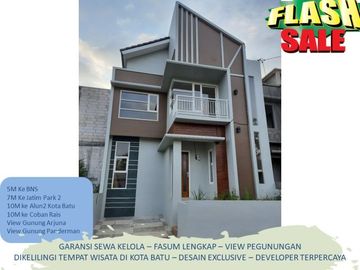 3KT Rumah Malang Batu Tipe 57 View Gunung Arjuna