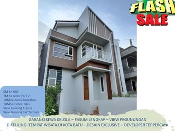 3KT Rumah Malang Batu Tipe 57 View Gunung Arjuna