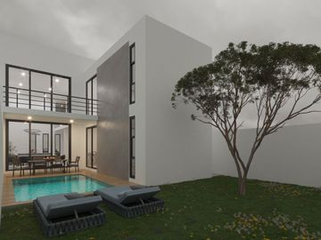 VENTA CASA RESIDENCIAL DE LUJO EN DZITYA AL NORTE DE MÉRIDA, YUCATÁN