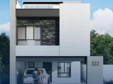 CASA EN VENTA EN ZONA CUMBRES DE 3 NIVELES