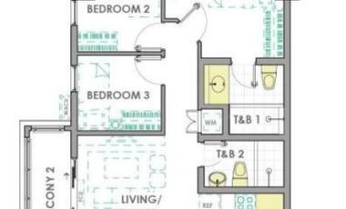3br corner unit near BGC, no downpayment DMCI condo