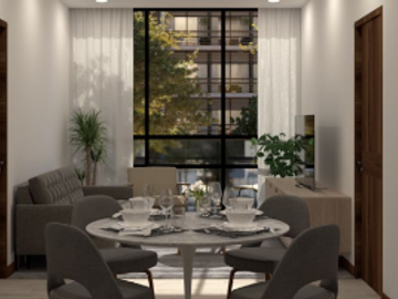 Departamento en venta, Zona Country, Mérida, Yucatán