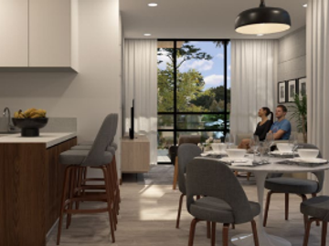 Departamento en venta, Zona Country, Mérida, Yucatán