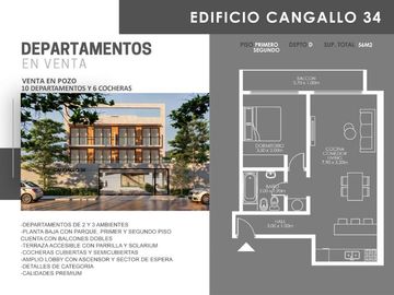 Departamento en venta en Ramos Mejia Sur