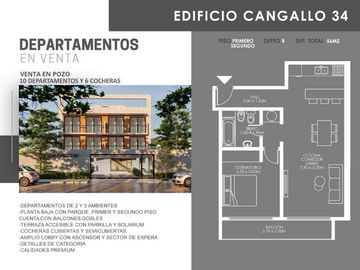 Departamento en venta en Ramos Mejia Sur