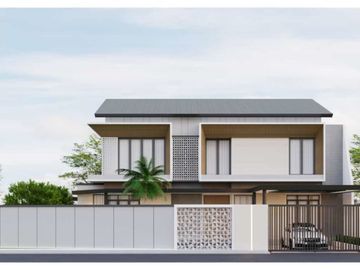 di jual rumah mewah full interior dan isi di jalan cemarah kipas komplek pemda pekanbaru
