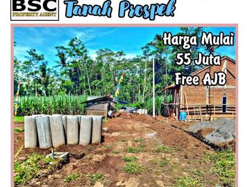 Tanah Kavling Dijual 55 Juta di Kepanjen