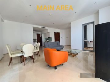 Disewakan Senopati Suite Desain Mewah Tipe 2+1BR Furnished APT-A2873