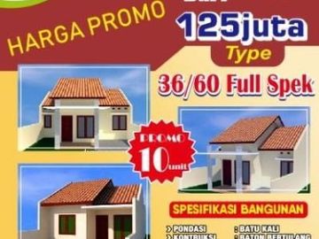 Dijual Rumah Siap Huni Bebas Banjir Murah di Baleendah
