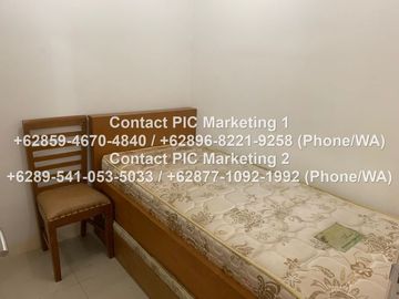 Disewakan Apartemen 2BR Bassura City Tw E lt 32 BC FURNISH