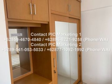 Disewakan Apartemen 2BR Bassura City Tw E lt 32 BC FURNISH