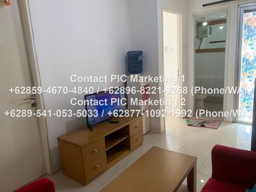 Disewakan Apartemen 2BR Bassura City Tw E lt 32 BC FURNISH