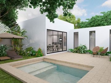 Casa en Venta en Mérida, Privada Inara, Cholul (Mod. 210)