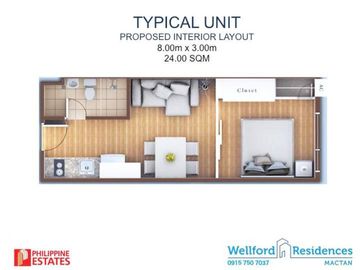 Penthouse Condo near Mactan 3rd Bridge, Wellford Residences