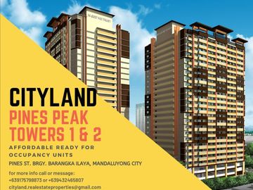 CONDO IN MANDALUYONG, AFFORDABLE, NEAR MAKATI AND BGC