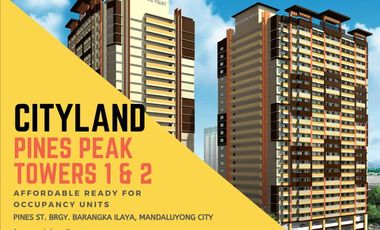 CONDO IN MANDALUYONG, AFFORDABLE, NEAR MAKATI AND BGC