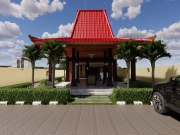 RUMAH JOGLO PREMIUM DI KAWASAN PRAMBANAN CASH NEGO