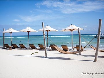 Condominio 2 recamaras + estudio, con club de playa, campo de golf, amenidades e