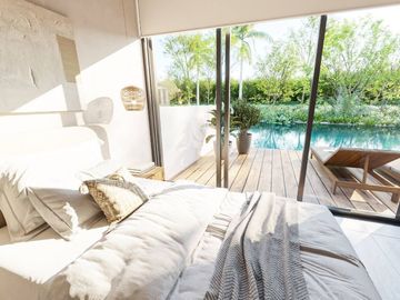 Condominio 2 recamaras + estudio, con club de playa, campo de golf, amenidades e