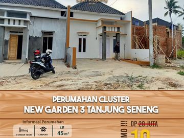 Rumah di tanjung senang Bandar Lampung, akses aspal