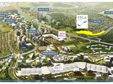 RUMAH MILLENIALS 4X10 FREJA HOUSE@BSD CITY