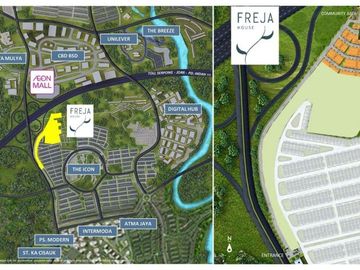 RUMAH MILLENIALS 4X10 FREJA HOUSE@BSD CITY