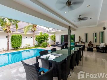 Luxury 3-Bedroom Pool Villa in Hua Hin at Palm Villas(HV299)