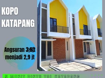 Rumah Dua Lantai ada Balkon di Katapang Uang muka mulai 30 juta saja !! Dekat Margahayu Permai dan Lanud